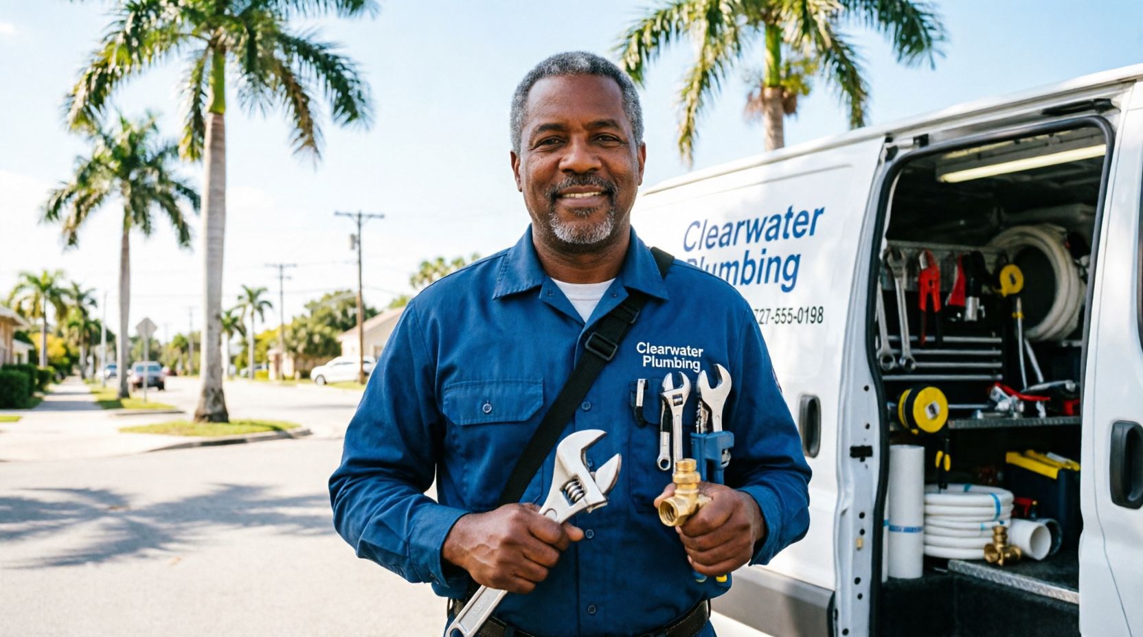 Mark Araujo, professional plumber in Clearwater, FL