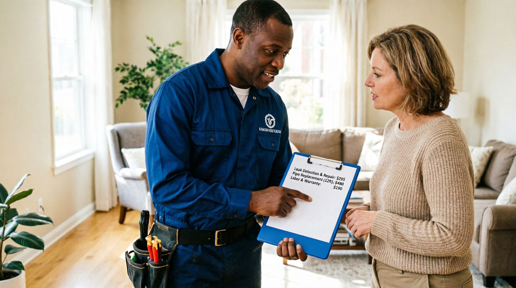 Free estimate and diagnosis